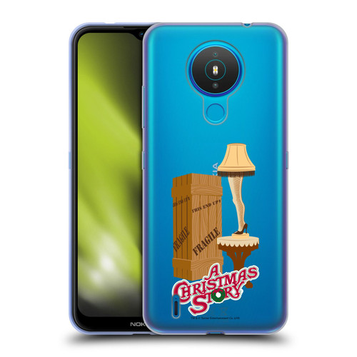 A Christmas Story Graphics Leg Lamp Soft Gel Case for Nokia 1.4