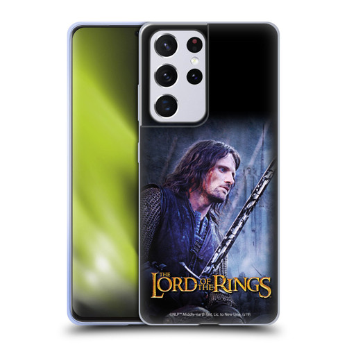 The Lord Of The Rings The Two Towers Character Art Aragorn Soft Gel Case for Samsung Galaxy S21 Ultra 5G