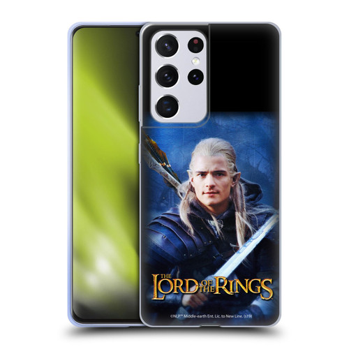 The Lord Of The Rings The Two Towers Character Art Legolas Soft Gel Case for Samsung Galaxy S21 Ultra 5G