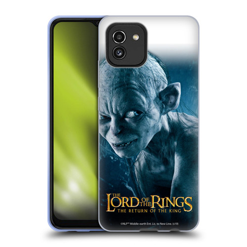 The Lord Of The Rings The Return Of The King Posters Smeagol Soft Gel Case for Samsung Galaxy A03 (2021)