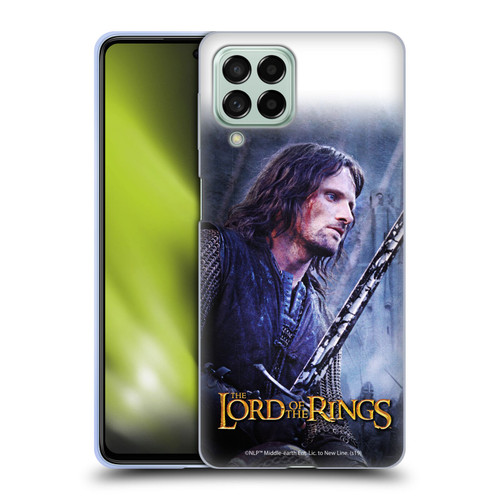 The Lord Of The Rings The Two Towers Character Art Aragorn Soft Gel Case for Samsung Galaxy M53 (2022)