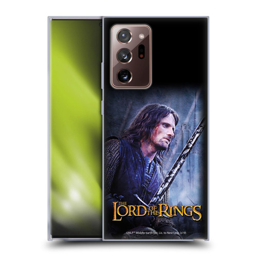 The Lord Of The Rings The Two Towers Character Art Aragorn Soft Gel Case for Samsung Galaxy Note20 Ultra / 5G