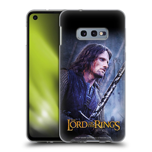 The Lord Of The Rings The Two Towers Character Art Aragorn Soft Gel Case for Samsung Galaxy S10e