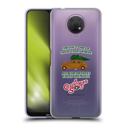 A Christmas Story Graphics Car And Pine Tree Soft Gel Case for Nokia G10