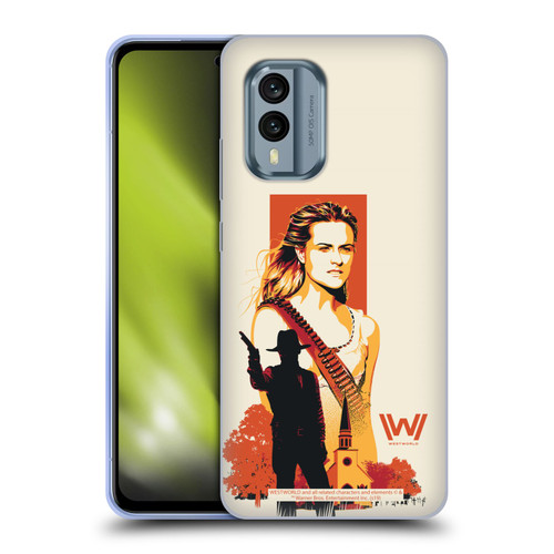 Westworld Graphics Wyatt Soft Gel Case for Nokia X30