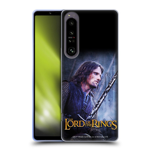 The Lord Of The Rings The Two Towers Character Art Aragorn Soft Gel Case for Sony Xperia 1 IV