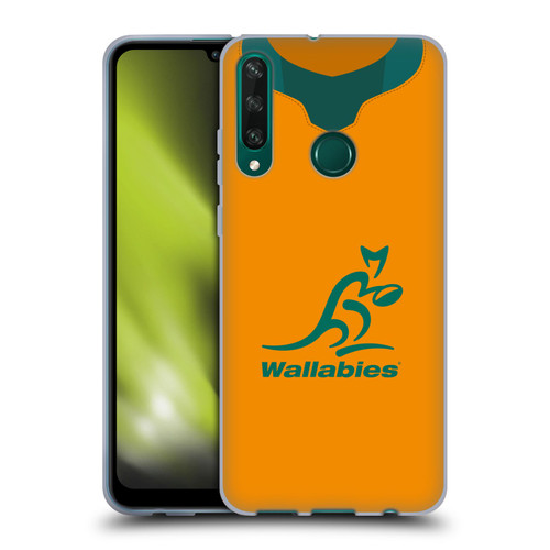 Australia National Rugby Union Team 2021 Jersey Home Soft Gel Case for Huawei Y6p