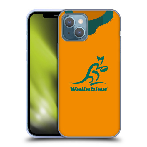 Australia National Rugby Union Team 2021 Jersey Home Soft Gel Case for Apple iPhone 13