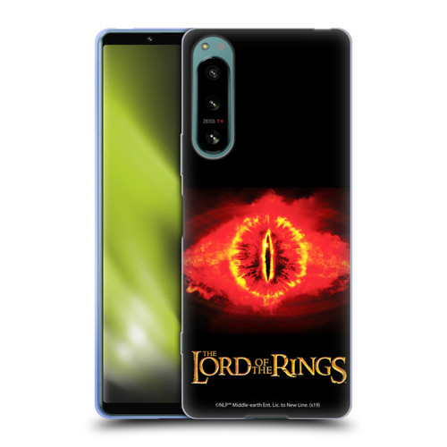 The Lord Of The Rings The Two Towers Character Art Eye Of Sauron Soft Gel Case for Sony Xperia 5 IV