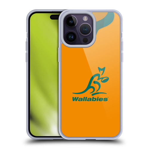 Australia National Rugby Union Team 2021 Jersey Home Soft Gel Case for Apple iPhone 14 Pro Max