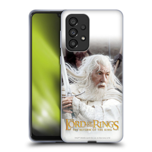 The Lord Of The Rings The Return Of The King Posters Gandalf Soft Gel Case for Samsung Galaxy A33 5G (2022)