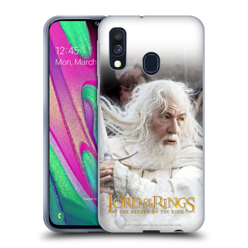 The Lord Of The Rings The Return Of The King Posters Gandalf Soft Gel Case for Samsung Galaxy A40 (2019)