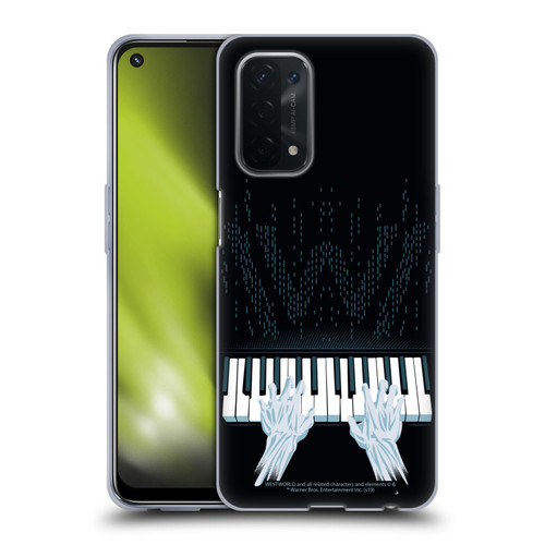 Westworld Graphics Piano Soft Gel Case for OPPO A54 5G