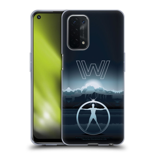 Westworld Graphics The Vitruvian Man Soft Gel Case for OPPO A54 5G