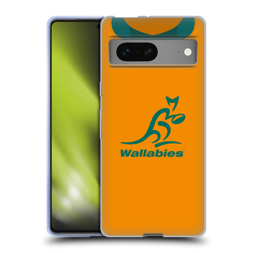 Australia National Rugby Union Team 2021 Jersey Home Soft Gel Case for Google Pixel 7