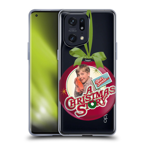 A Christmas Story Graphics Ralphie Ornament Soft Gel Case for OPPO Find X5 Pro