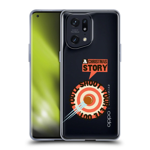 A Christmas Story Graphics Shoot Soft Gel Case for OPPO Find X5 Pro