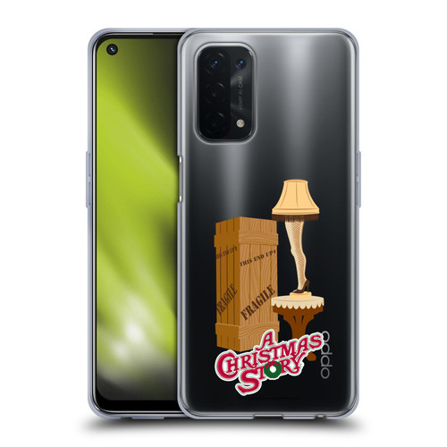 A Christmas Story Graphics Leg Lamp Soft Gel Case for OPPO A54 5G