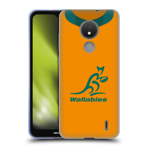 Australia National Rugby Union Team 2021 Jersey Home Soft Gel Case for Nokia C21