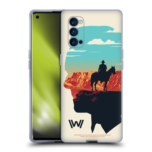 Westworld Graphics Ford And William Soft Gel Case for OPPO Reno 4 Pro 5G