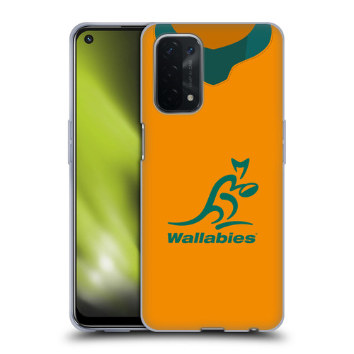 Australia National Rugby Union Team 2021 Jersey Home Soft Gel Case for OPPO A54 5G