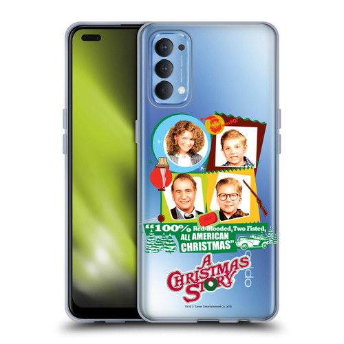 A Christmas Story Graphics Family Soft Gel Case for OPPO Reno 4 5G