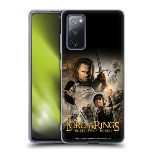 The Lord Of The Rings The Return Of The King Posters Main Characters Soft Gel Case for Samsung Galaxy S20 FE / 5G