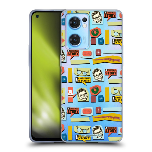 A Christmas Story Graphics Pattern 2 Soft Gel Case for OPPO Reno7 5G / Find X5 Lite