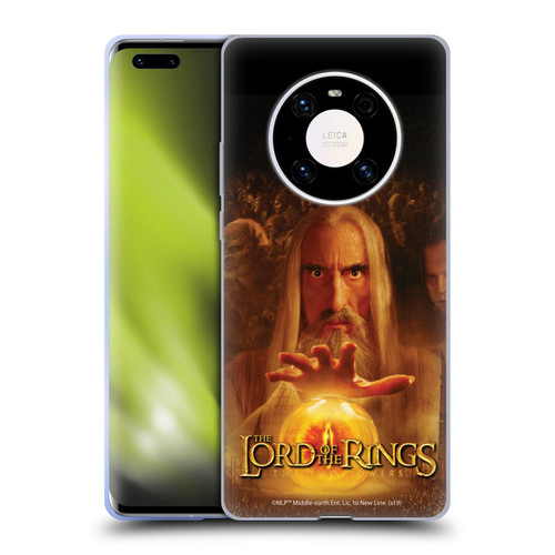 The Lord Of The Rings The Two Towers Posters Saruman Eye Soft Gel Case for Huawei Mate 40 Pro 5G