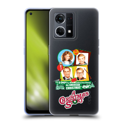 A Christmas Story Graphics Family Soft Gel Case for OPPO Reno8 4G
