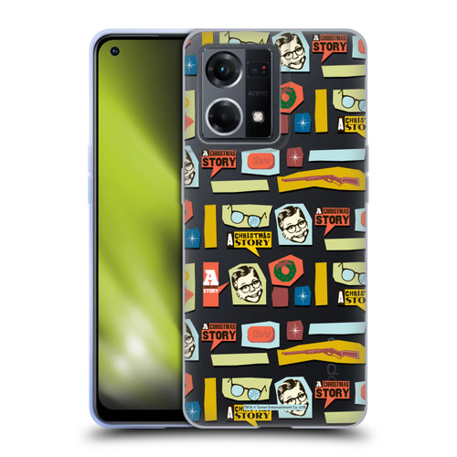 A Christmas Story Graphics Pattern 2 Soft Gel Case for OPPO Reno8 4G