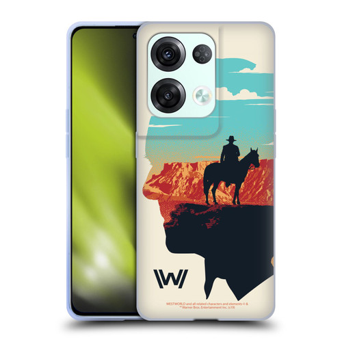 Westworld Graphics Ford And William Soft Gel Case for OPPO Reno8 Pro