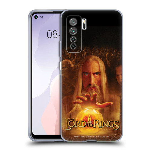 The Lord Of The Rings The Two Towers Posters Saruman Eye Soft Gel Case for Huawei Nova 7 SE/P40 Lite 5G