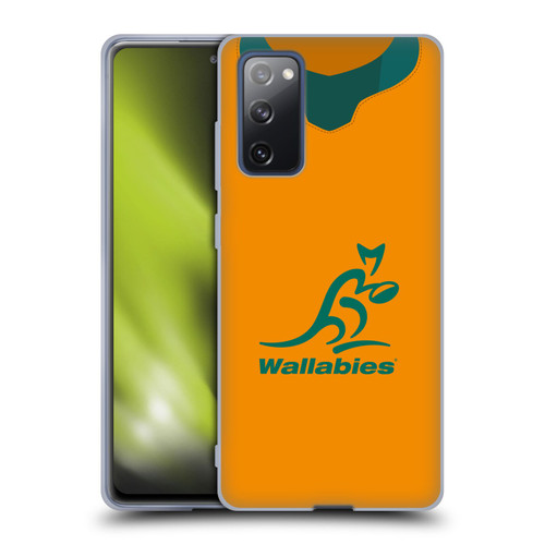 Australia National Rugby Union Team 2021 Jersey Home Soft Gel Case for Samsung Galaxy S20 FE / 5G