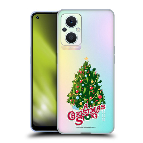 A Christmas Story Graphics Holiday Tree Soft Gel Case for OPPO Reno8 Lite
