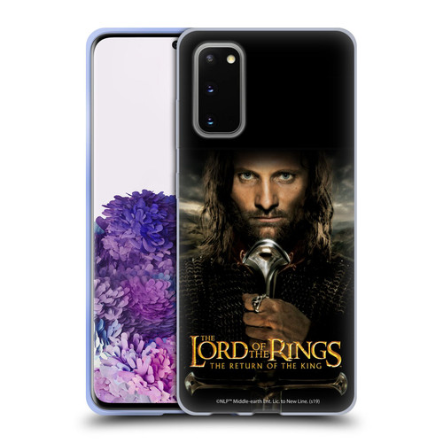 The Lord Of The Rings The Return Of The King Posters Aragorn Soft Gel Case for Samsung Galaxy S20 / S20 5G