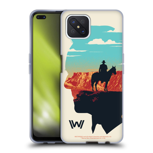 Westworld Graphics Ford And William Soft Gel Case for OPPO Reno4 Z 5G