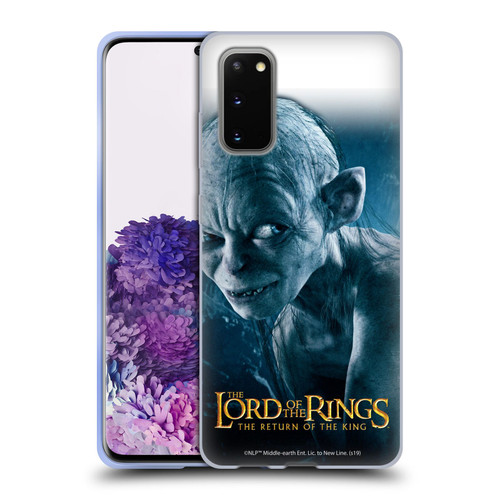 The Lord Of The Rings The Return Of The King Posters Smeagol Soft Gel Case for Samsung Galaxy S20 / S20 5G