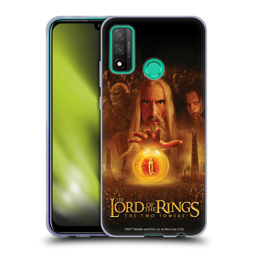 The Lord Of The Rings The Two Towers Posters Saruman Eye Soft Gel Case for Huawei P Smart (2020)