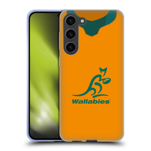 Australia National Rugby Union Team 2021 Jersey Home Soft Gel Case for Samsung Galaxy S23+ 5G