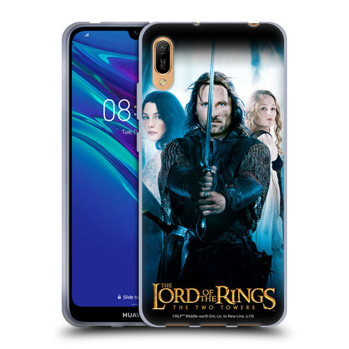 The Lord Of The Rings The Two Towers Posters Aragorn Soft Gel Case for Huawei Y6 Pro (2019)