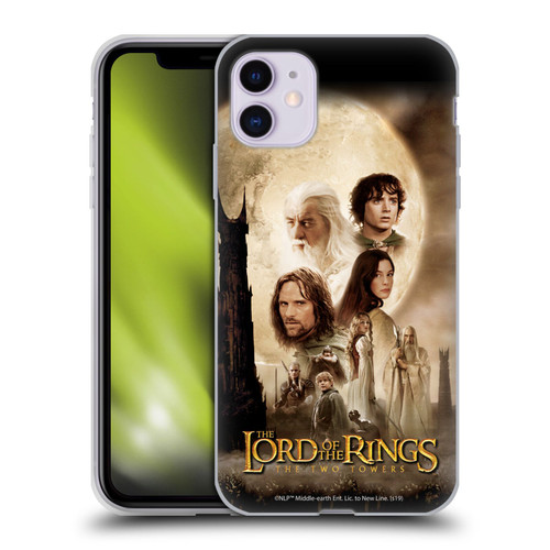 The Lord Of The Rings The Two Towers Posters Main Soft Gel Case for Apple iPhone 11