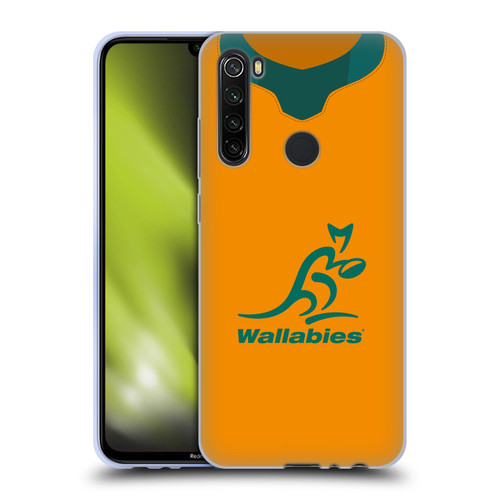 Australia National Rugby Union Team 2021 Jersey Home Soft Gel Case for Xiaomi Redmi Note 8T