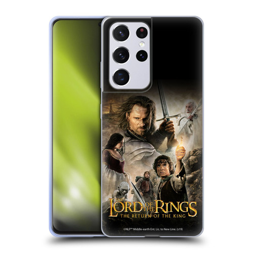 The Lord Of The Rings The Return Of The King Posters Main Characters Soft Gel Case for Samsung Galaxy S21 Ultra 5G