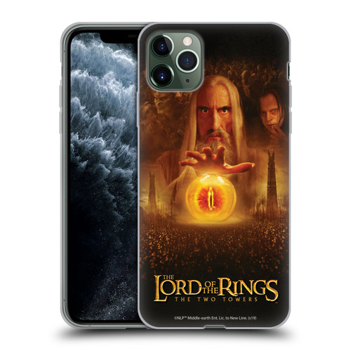 The Lord Of The Rings The Two Towers Posters Saruman Eye Soft Gel Case for Apple iPhone 11 Pro Max