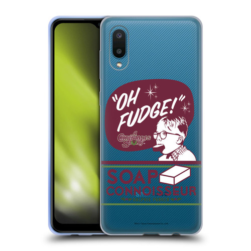 A Christmas Story Graphics Soap Connoisseur Soft Gel Case for Samsung Galaxy A02/M02 (2021)