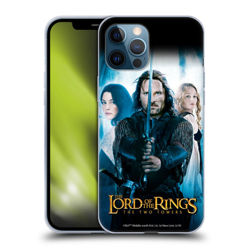 The Lord Of The Rings The Two Towers Posters Aragorn Soft Gel Case for Apple iPhone 12 Pro Max