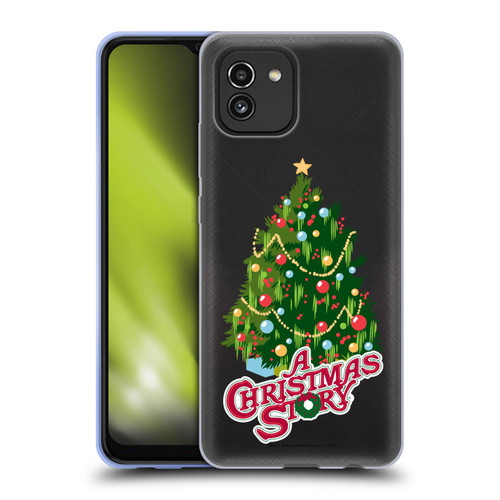A Christmas Story Graphics Holiday Tree Soft Gel Case for Samsung Galaxy A03 (2021)