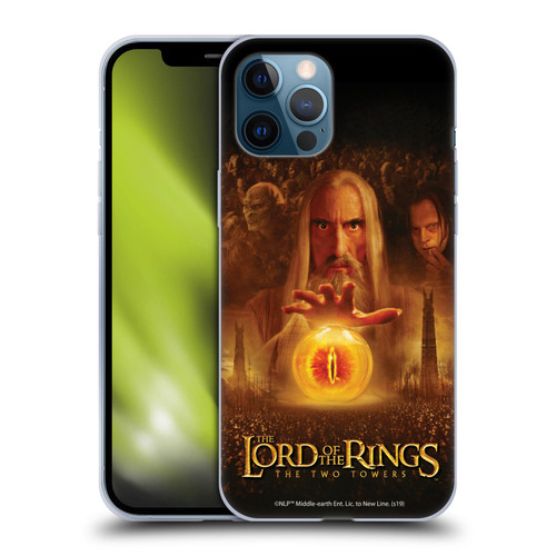 The Lord Of The Rings The Two Towers Posters Saruman Eye Soft Gel Case for Apple iPhone 12 Pro Max