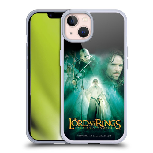 The Lord Of The Rings The Two Towers Posters Gandalf Soft Gel Case for Apple iPhone 13